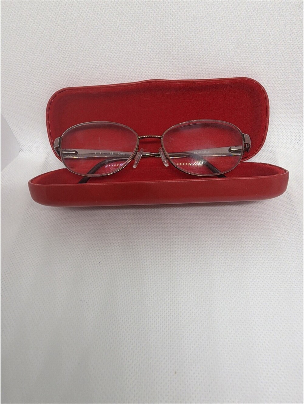 ELLE EL 13365 BR BRONZE BROWN AUTHENTIC EYEGLASSES FRAMES 54-15 With Case